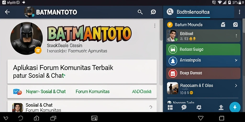 Antarmuka pengguna BATMANTOTO yang intuitif dan menarik.