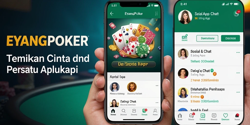 Tampilan antarmuka pengguna EYANGPOKER yang intuitif dan menarik.