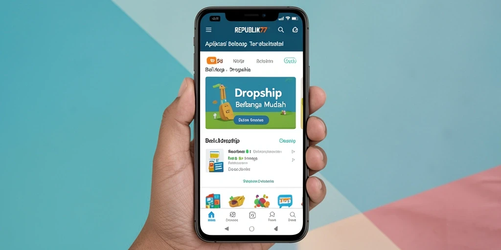 Antarmuka pengguna yang intuitif dan fungsi dropship yang mudah